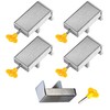 akindou Window Lock Stopper Set of 5, Can be Used