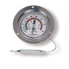 Cooper-Atkins 6812-01-3 Vapor Tension Panel Thermometer with Back Flange, NSF