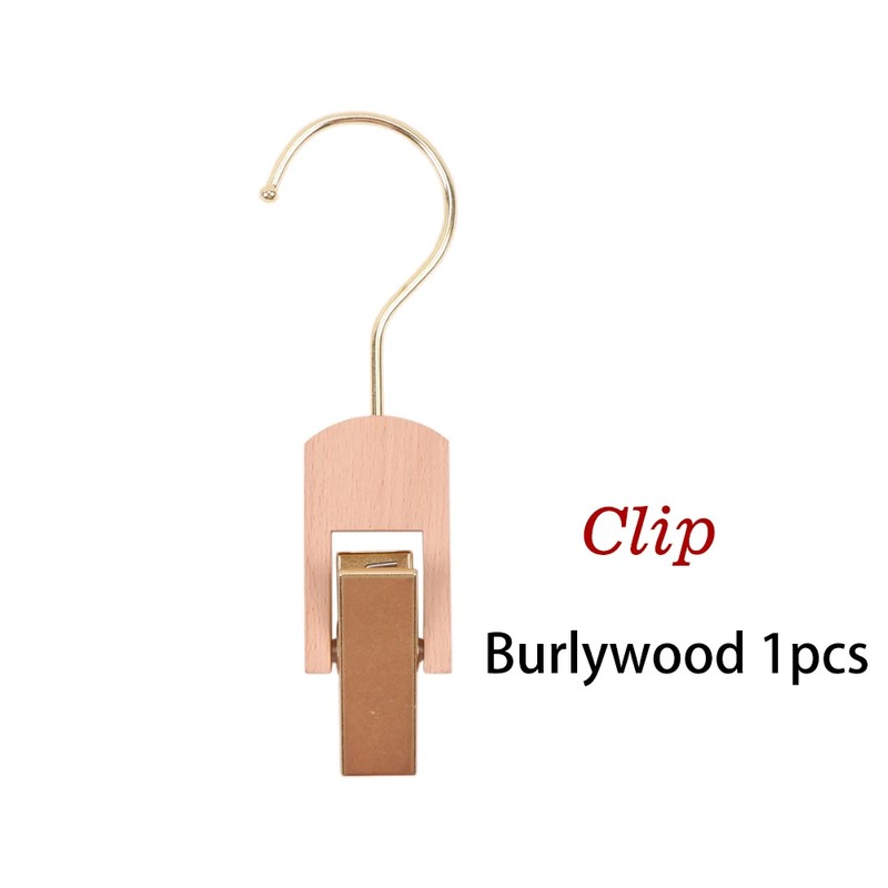 Wig Hanger for Hair Extensions & Wigs – Wooden Storage