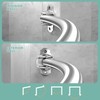 Mcrbeay Curved Shower Curtain Rod, Adjustable 48-85 inches Extra Wide