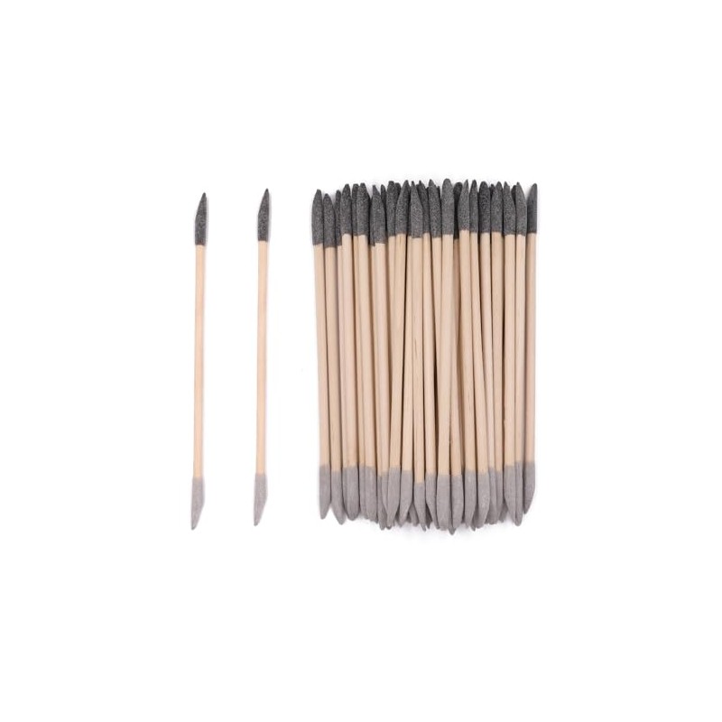 60 Pcs Sanding Sticks, Double End Matchsticks Sanding Twigs, Fine