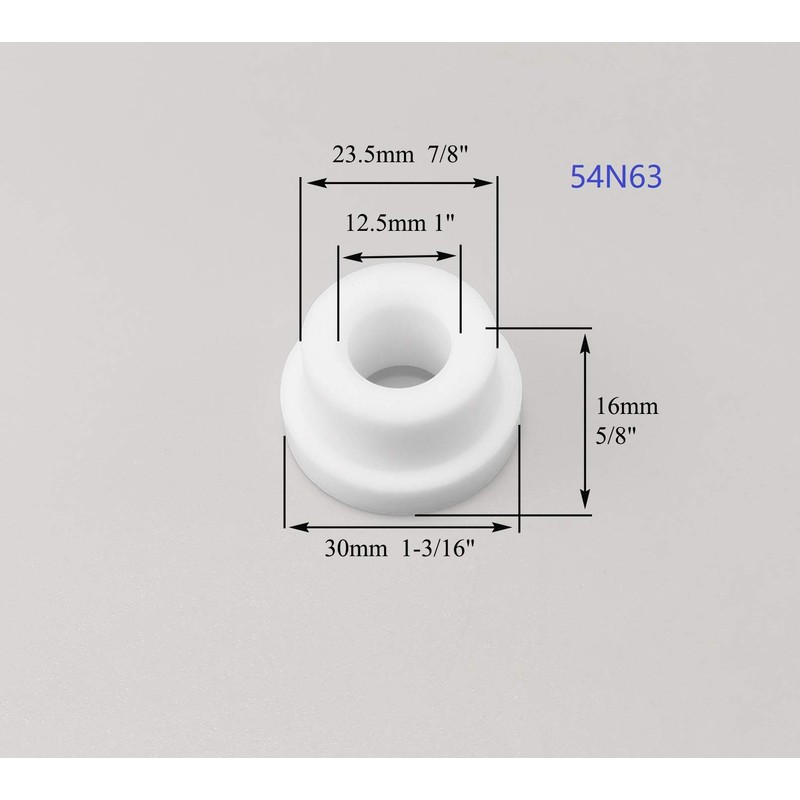 RIVERWELD TIG Gas Lens Insulator Cup Gas Gasket 18CG 18-7