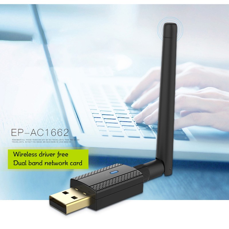 USB Wireless Adapter 2 in 1 Bluetooth WiFi High Speed
