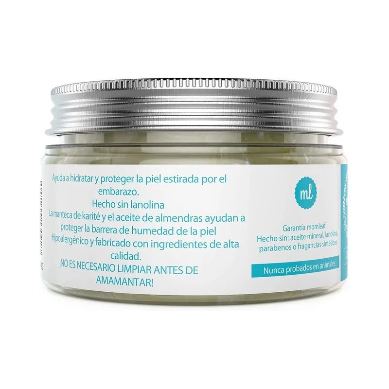 Crema Anti Estrias Natural Para Embarazo 90ml Cuidado Piel Neutra