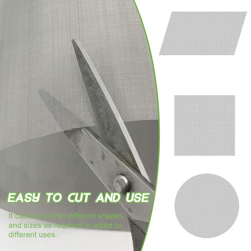 WENRERO Wire Mesh 304 Stainless Steel Fine Mesh 30 Mesh