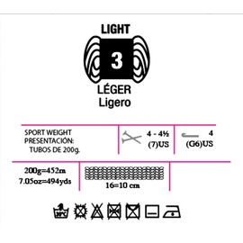 Estambre Kuku Super marca Tamm, madeja de 200 gramos (Rojo)