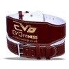 EVO Fitness 6" Pure Leather Weight Lifting Gym belts Back