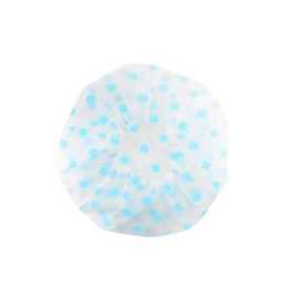 Genérico Gorro de Ducha de Lunares Grueso, Gorro de baño elástico Reutilizable para Mujer, peluquería, baño