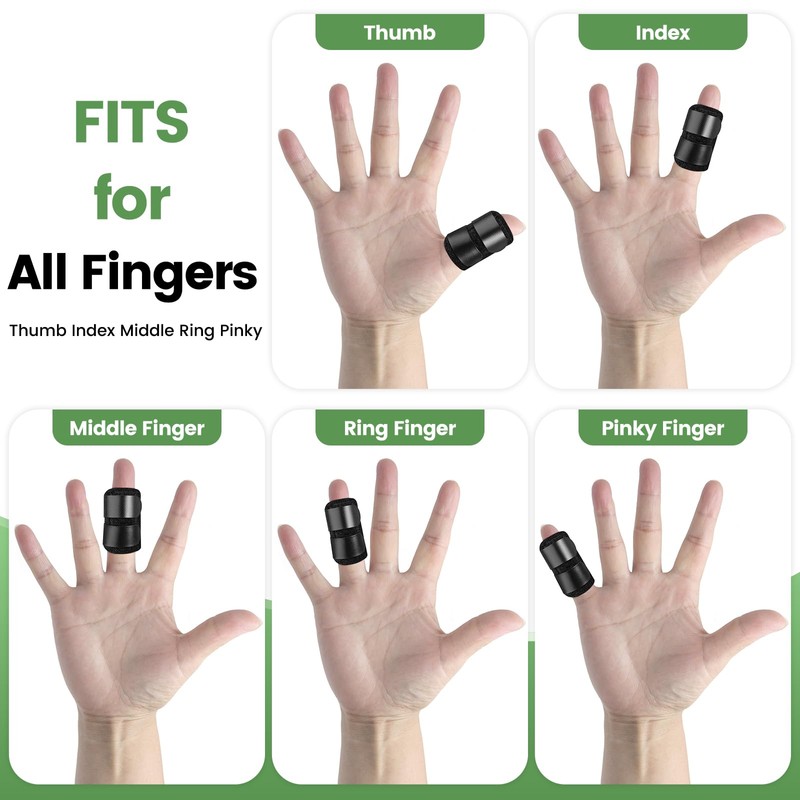 EDNYZAKRN 5Pcs Thumb Splints, Small Finger Brace for Trigger Finger