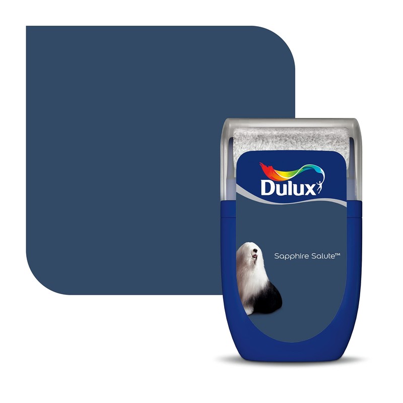 Dulux Tester Paint, Sapphire Salute, 30 ml (Pack of 1)