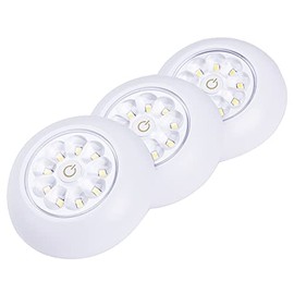 LIGHT IT! by Fulcrum 30016-308 9-LED Anywhere Light XB, 3-pack, White, 3 Count