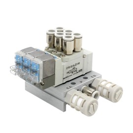 EHHXTXFWA Type SY3120 Solenoid Valve Combination Single electronically Controlled Cylinder Control Valve SY3120-5LZD-M5 SY3120-6LZD-M5(SY3120-4LZD-M5 6mm,2 Stations)