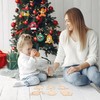 Shitailu Christmas Photo Frame Ornaments, DIY Unfinished Wood Picture Frame