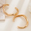 Gold Cuff Bracelets for Women Gold Chunky Bracelet Gold Plated