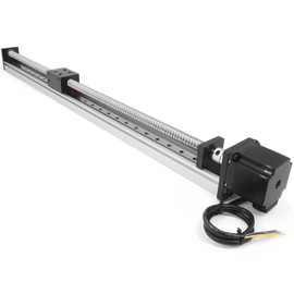 Befenybay 600mm Length Travel Linear Stage Actuator with Square Linear Rails Ballscrew SFU1605 with NEMA23 Stepper Motor for DIY CNC Router Parts X Y Z Axis