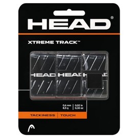 HEAD Unisex Overwrap Tennis Racket Grip Head Xtreme Track Over Wrap Multi Colour Black, Black, One Size UK