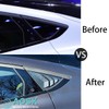 AOSKonology for Mach E Quarter Side Window Scoop Louvers Cover