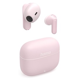 Hama Bluetooth Headphones "Freedom Light II" (True Wireless In-Ear Headphones with Microphone, Earbuds with Charging Station, Running Time 20 Hours, Wireless Headphones with Voice Recognition and