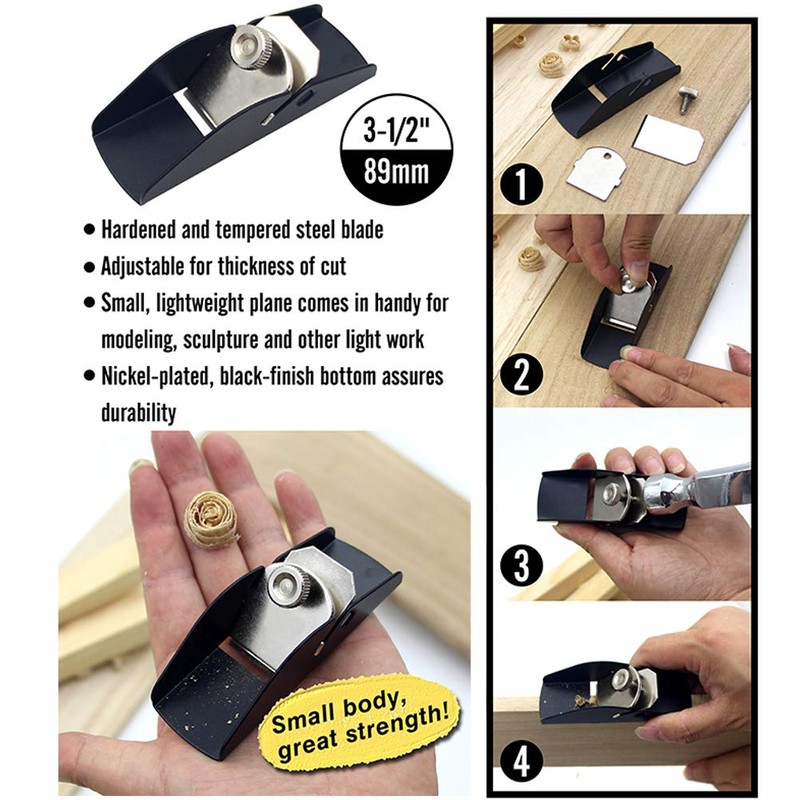 Mini Trimming Planer, Hand Planer, DIY Model Making Tool Woodworking