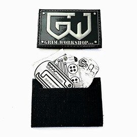 Grim Workshop Grim Grey Morale Patch with Hidden Pocket