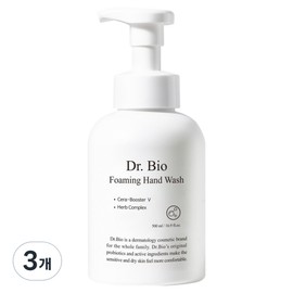 Dr. Bio Foaming Hand Wash Fruity Musk Fragrance, 500ml, 3 pcs / 닥터바이오 포밍 핸드워시 프루티 머스크향, 500ml, 3개