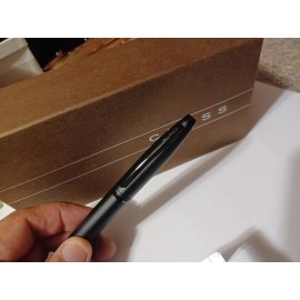 CROSS CALAIS CARBON MATTE BLACK AND GUNMETAL BALLPOINT PEN BRAND NEW DAD GIFT
