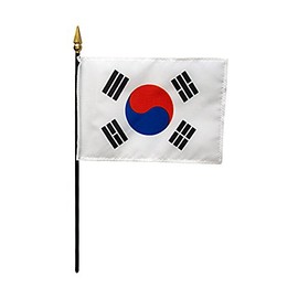South Korea Miniature Flag (4 in. x 6 in.)