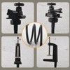 Aswalling Webcam Stand, Upgraded Webcam Mount Stand with Flexible Gooseneck