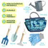 Gardening Set, Tool Kit, for Kids, STEM, Includes Tote Bag,