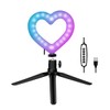 LogiLink AA0155 Heart Shape LED Tripod (96 LEDs) with 17