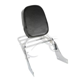 TCMT Backrest Sissy Bar Luggage Rack Fit For Honda Shadow SABRE 1100 ACE VT1100