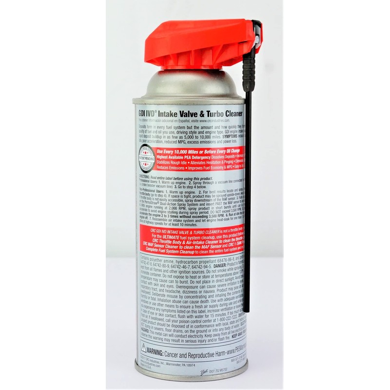 CRC 05319 Intake Valve Cleaner 11 Oz