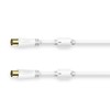 Hama Aerial Cable Coaxial Male to Coaxial Female Gold-Plated 3.0