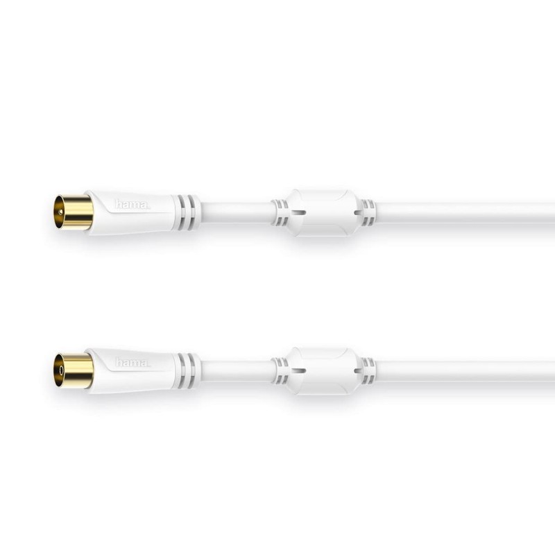 Hama Aerial Cable Coaxial Male to Coaxial Female Gold-Plated 3.0