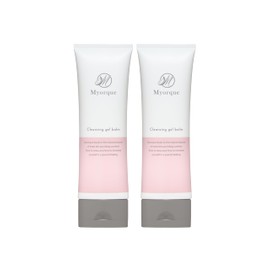 Myorque Gel Cleansing/Balm Cleansing, Approach to Pore Problems, Cleansing, Makeup Remover, Gel/Balm, Good Toco Removal, Facial Wash Gel (3.5 oz (100 g), Set of 2