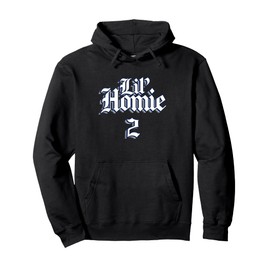 LIL HOMIE 2 Funny Twin Matching Outfits Identical Twin Pullover Hoodie