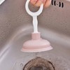 Sink Drain Plunger & Unclogger Washbasin Clog 3ea