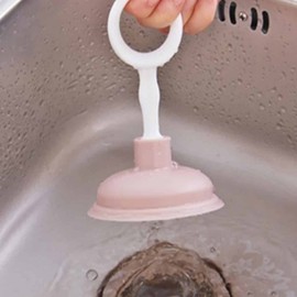 Sink Drain Plunger & Unclogger Washbasin Clog 3ea