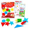 Paper Geometric Connecting Shapes Building Block Set - On The