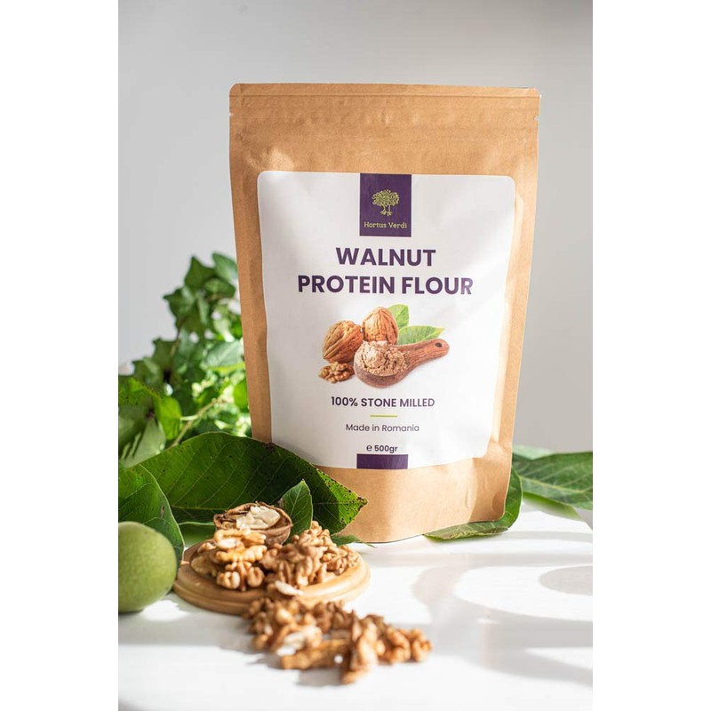 Walnut Flour 500 Grams ✔️ by Hortus Verdi® 💚 100%
