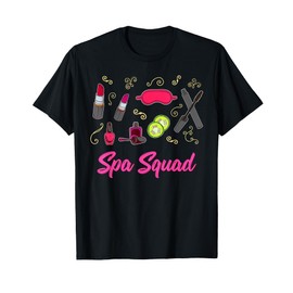 Spa Birthday Shirt - Spa Squad Shirt T-Shirt