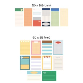 Monolike Plan Sticker Pack (102Pcs) - Variety Pack, Journal, Scrapbook, Waterproof, Fancy Sticker