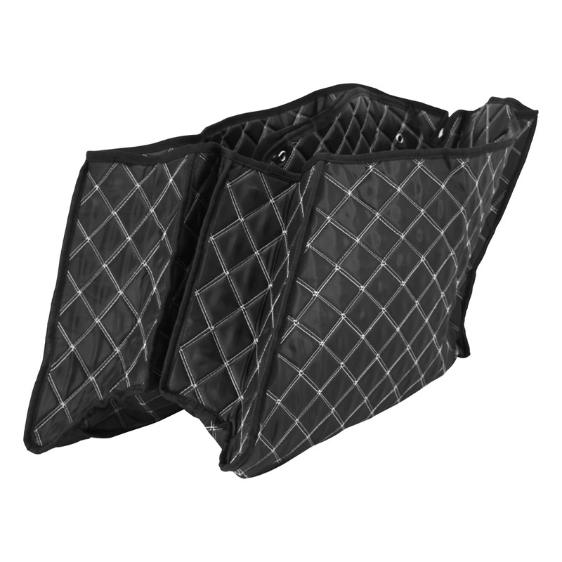 motosikleta Saddlebag Liners Carpet Insert for 4 inch Tapered Hard