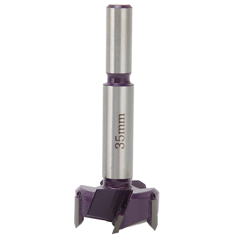 Concealed Hinge Jig Bit 3 Flute Woodworking Hole Punch Drill
