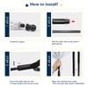 Lesypet Dog Umbrella - Adjustable Pet Dog Umbrella with Leash