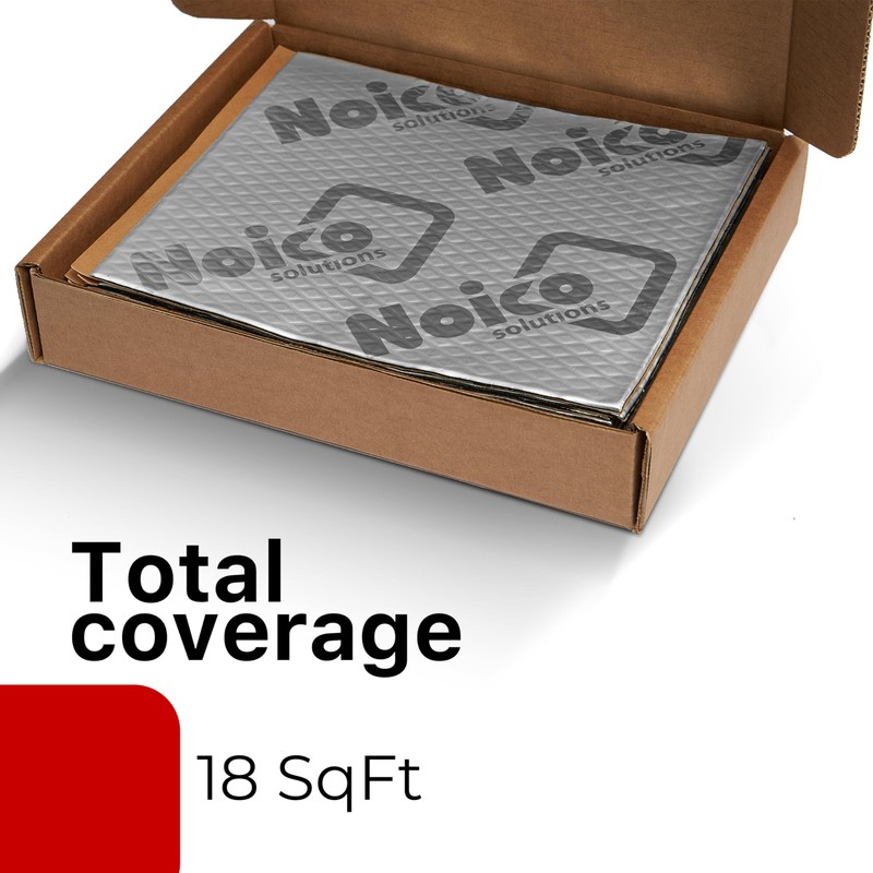 Noico 80 mil 18 sqft car Sound deadening mat, Butyl