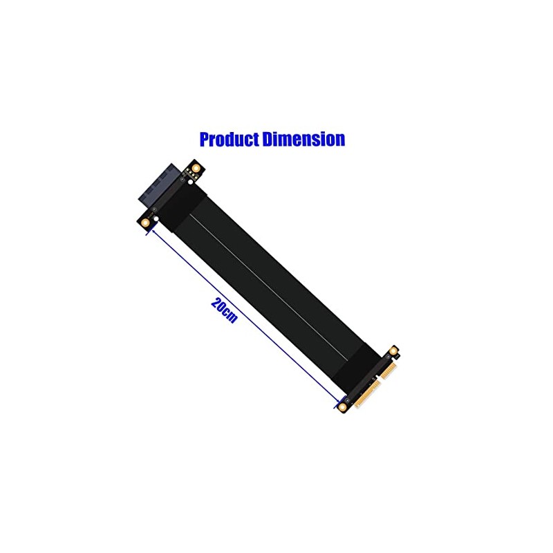 Micro SATA Cables High Speed Shielded PCI-E Express X4 Riser