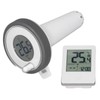 Wireless Pool Thermometer LCD Display 0.1℃ Accuracy Waterproof Digital Floating