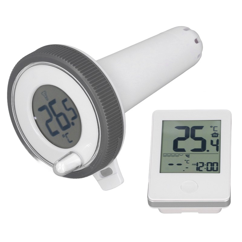 Wireless Pool Thermometer LCD Display 0.1℃ Accuracy Waterproof Digital Floating