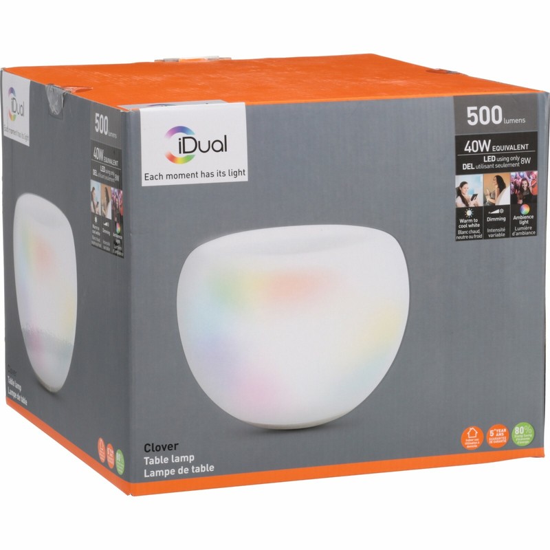 iDual Lighting TWO Remote Control Operated Color Changing Calming Mood